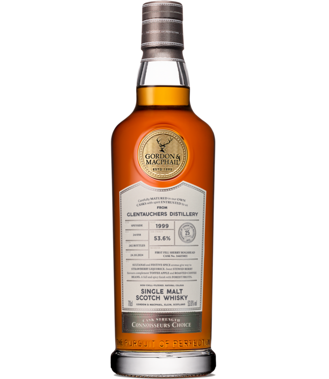 Glentauchers 25 Years Old 1999 Gordon & MacPhail 0,70 ltr 53,6%