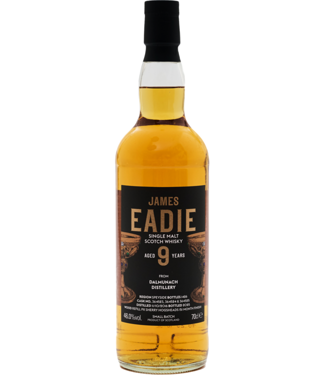 Dalmunach 9 Years Old James Eadie 0,70 ltr 46%