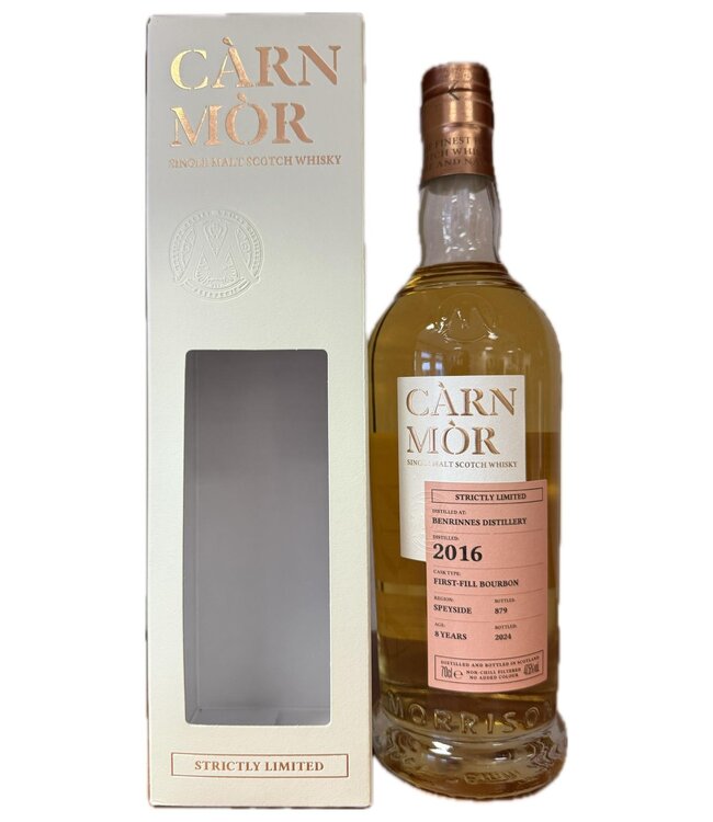 Benrinnes 8 Years Old 2016 Carn Mor 0.70 ltr 47.5%