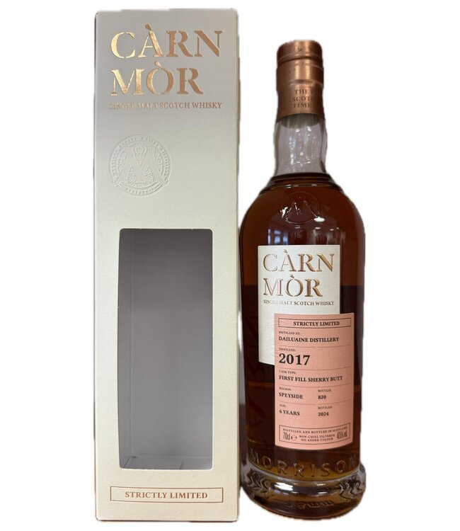 Dailuaine 6 Years Old 2017 Carn Mor 0.70 ltr 47.5%