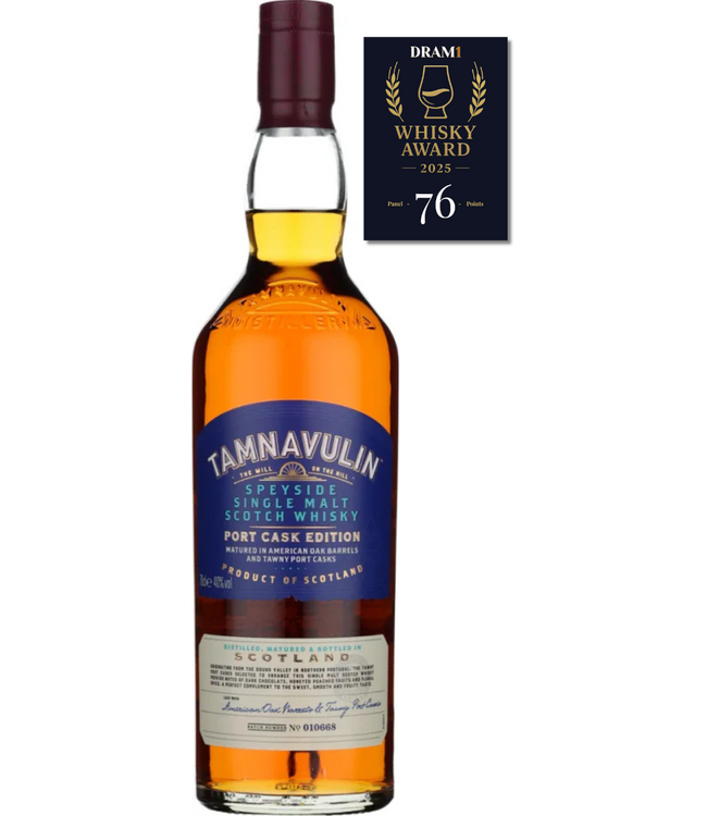 Tamnavulin Port Cask Edition Tawny 0,70 ltr 40%