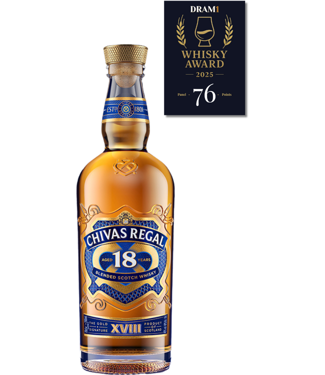 Chivas Regal 18 Years Old 0,70 ltr 40%