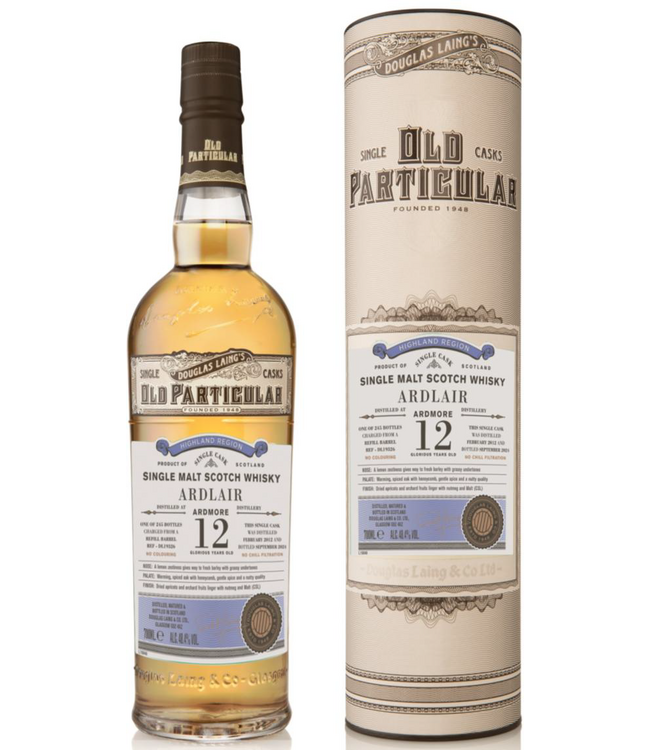 Old Particular Ardlair 12 Years Old 2012 0,70 ltr 48,4%