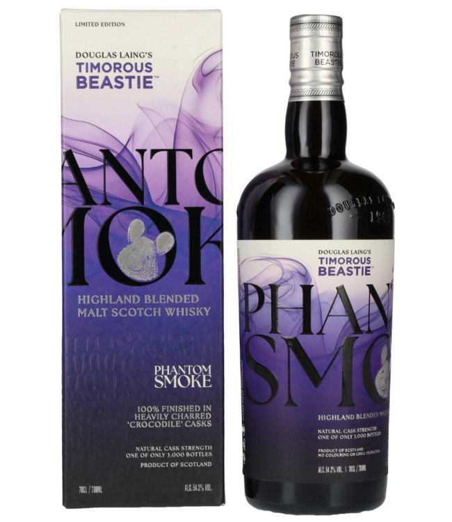 Timorous Beastie Phantom Smoke Crocodile Cask 0,70 ltr 54,2%