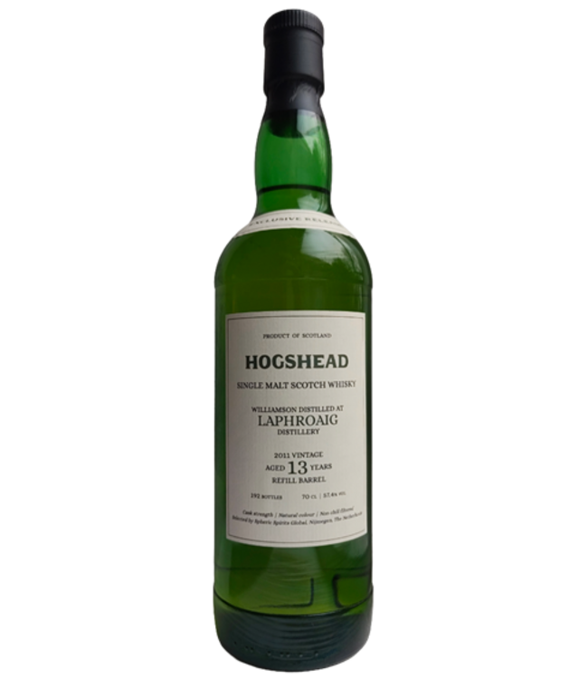 Laphroaig 13 Years Old 2011 Hogshead Indie 0,70 ltr 57,4%