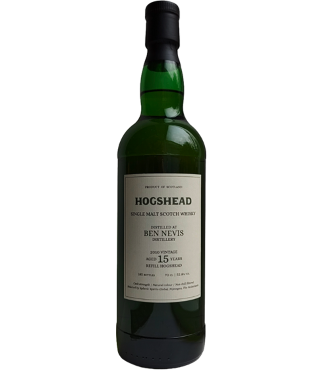 Ben Nevis 15 Years Old 2010 Hogshead Indie 0,70 ltr 52,8%