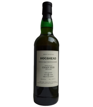 Chain Pier Chain Pier 5 Years Old 2019 Hogshead Indie 0,70 ltr 54,5%