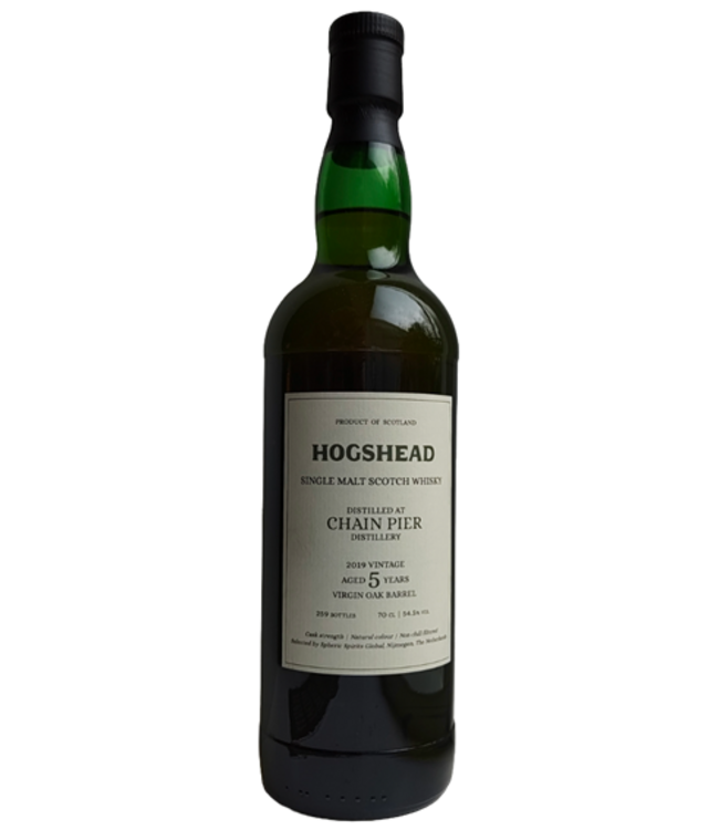 Chain Pier 5 Years Old 2019 Hogshead Indie 0,70 ltr 54,5%