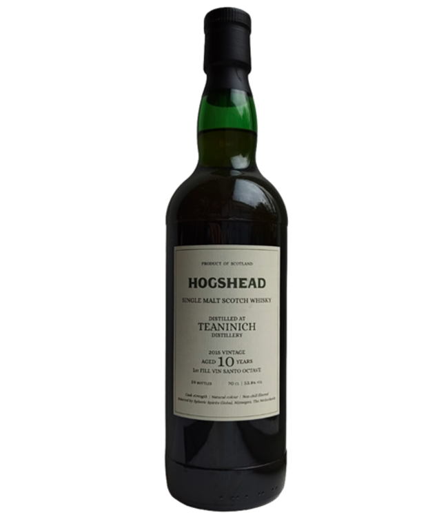 Teaninich 10 Years Old 2015 Hogshead Indie 0,70 ltr 53,8%