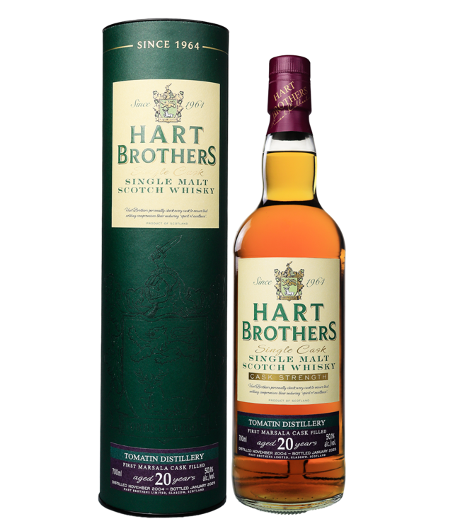 Tomatin 20 Years Old 2004 Hart Brothers 0.70 ltr 50.1%
