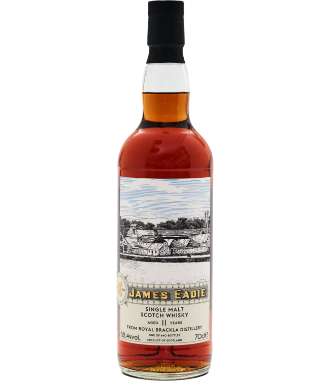 Royal Brackla 11 Years Old James Eadie 0,70 ltr 52,4%