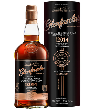 Glenfarclas 2014 Trinity Vintage Series No. 2 0,70 ltr 59,2% Glenfarclas 2014 Trinity Vintage Series No. 2 0,70 ltr 59,2%