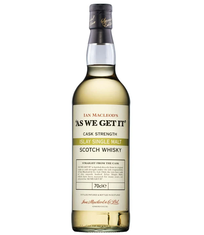 As We Get It Islay Single Malt 0,70 ltr 60,4%