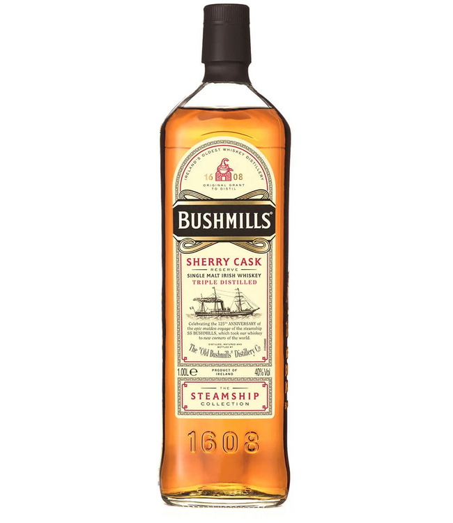 Bushmills Steamship Collection Sherry Cask Reserve Triple Distilled 1,00 ltr 40%