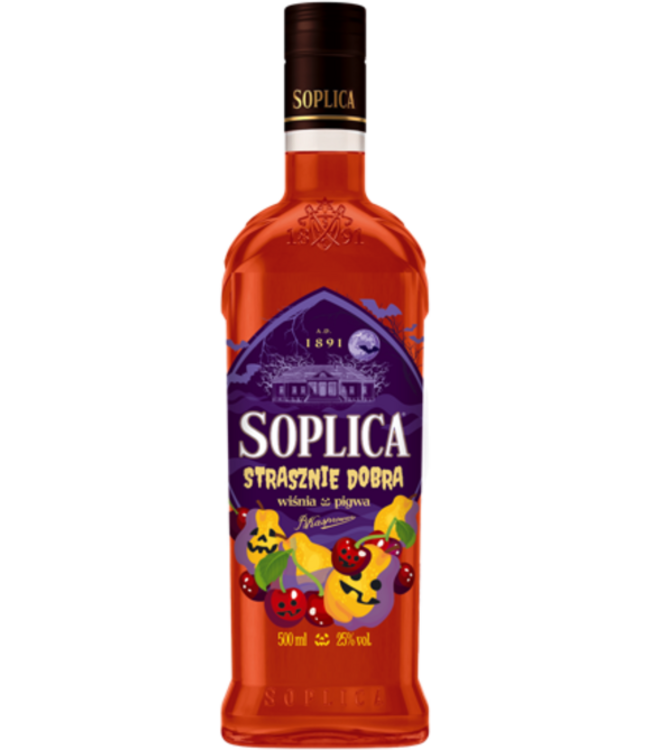 Soplica Wisnia Pigwa Halloween 0,50 ltr 21%