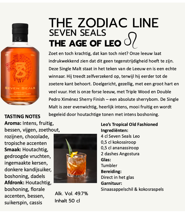 Seven Seals The Zodiac Line The Age Of Libra 0,50 ltr 49,7%