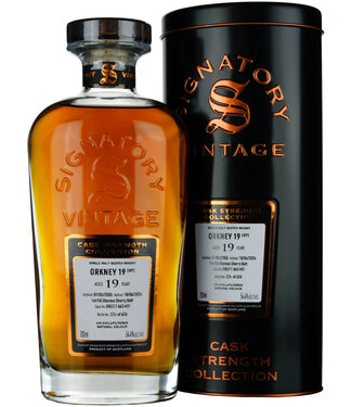 Orkney Orkney 19 Years Old 2005 Signatory Cask Strength Cask DRU17 A63 #31 0,70 ltr 54,4%