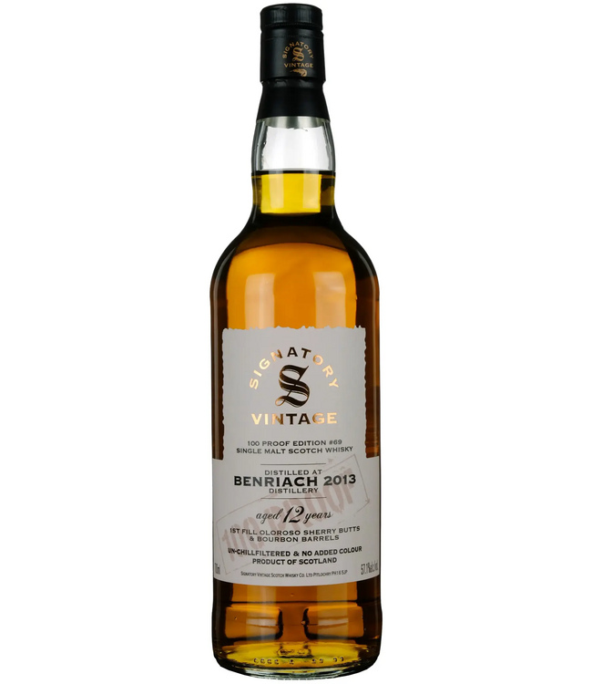 Benriach 2013 Signatory Vintage 100 Proof Edition #69 0,70 ltr 57,1%
