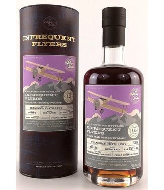 Teaninich Teaninich 15 Years Old 2010 Infrequent Flyers 0,70 ltr 55,4% Teaninich Teaninich 15 Years Old 2010 Infrequent Flyers 0,70 ltr 55,4%