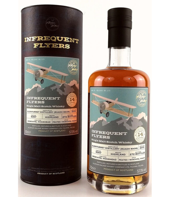 Glenturret Ruadh Maor 14 Years Old 2010 Infrequent Flyers 0,70 ltr 57,3%