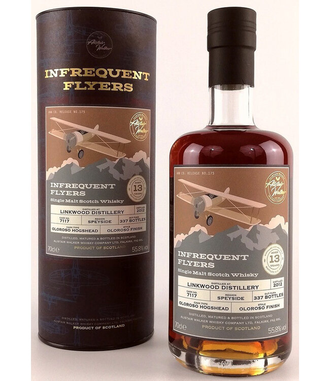 Linkwood 13 Years Old 2012 Infrequent Flyers 0,70 ltr 55,8%