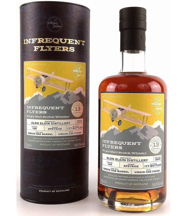 Glen Elgin 13 Years Old 2012 Infrequent Flyers 0,70 ltr 58,5%