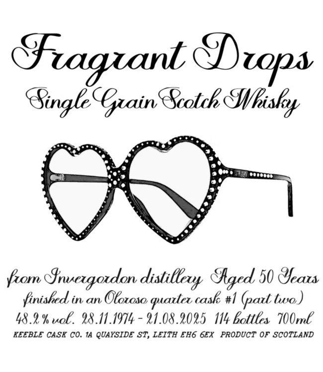 Invergordon 50 Years Old 1974 Fragrant Drops 0,70 ltr 48,2%