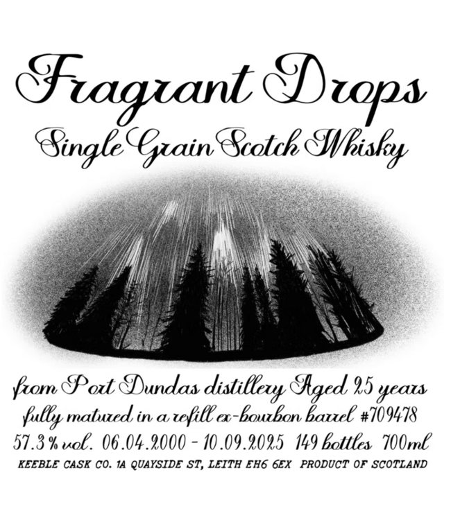 Port Dundas 25 Years Old 2000 Fragrant Drops 0,70 ltr 57,3%