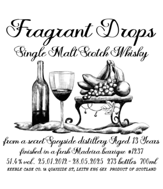 Mannochmore Secret Speyside 13 Years Old 2012 Fragrant Drops 0,70 ltr 51,4%