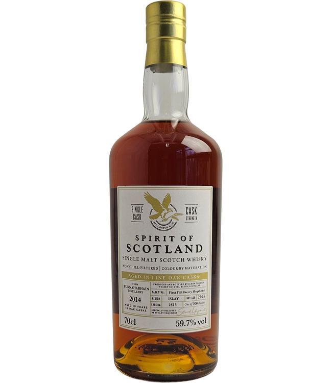 Bunnahabhain 10 Years Old 2014 Spirit Of Scotland 0.70 ltr 59.7%