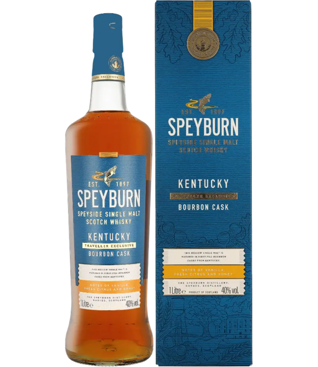 Speyburn Kentucky Bourbon Cask 1,00 ltr 40%