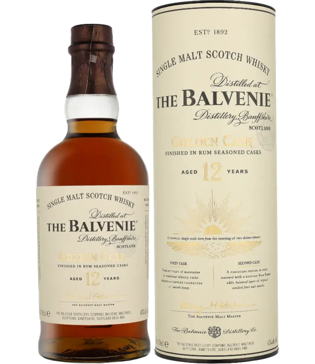 Balvenie 12 Years Old Golden Cask 0,70 ltr 43%