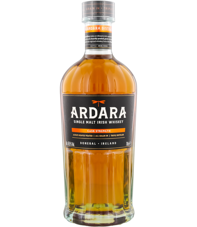 Ardara Peated Cask Strength Irish Whiskey 0,70 ltr 58,5%