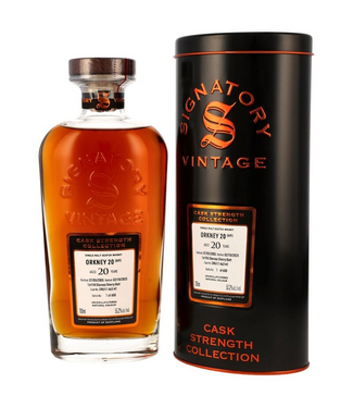 Orkney Orkney 20 Years Old 2005 Signatory Cask Strength Cask DRU17 A63 #2 0,70 ltr 55,2%