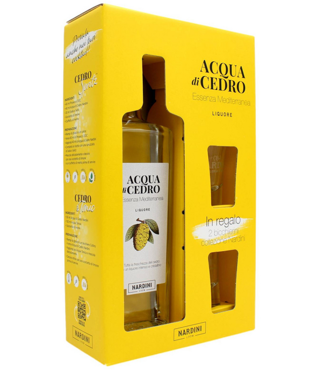 Nardini Acqua Di Cedro 0,70 ltr Giftpack 29%