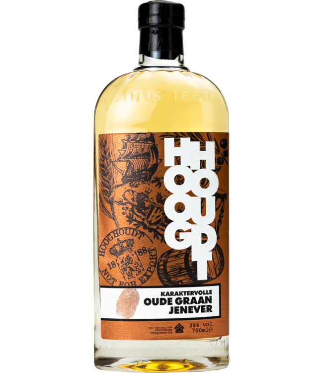 Hooghoudt Oude Graan Jenever 0,70 ltr 38%