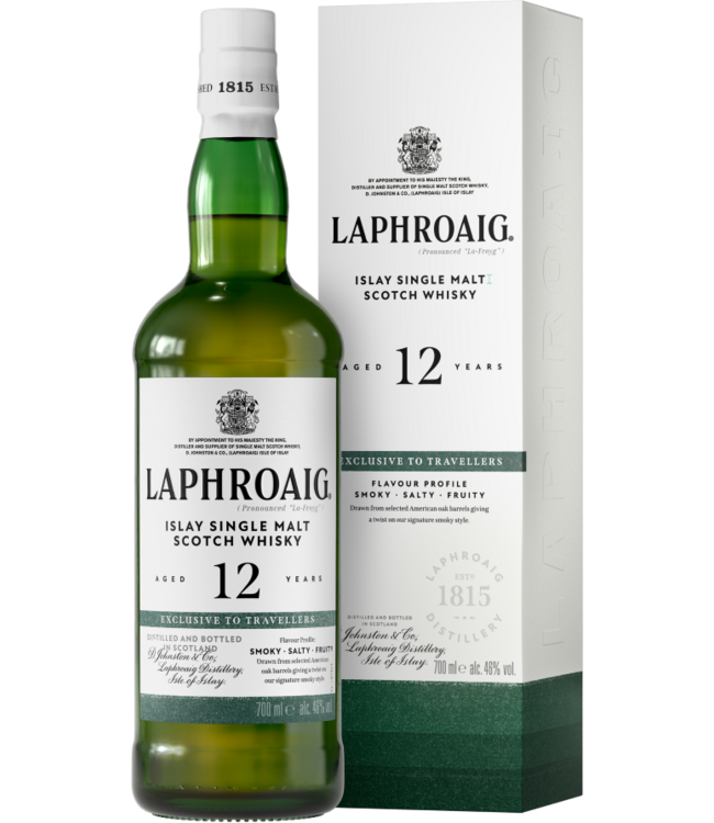 Laphroaig 12 Years Old 0,70 ltr 46%