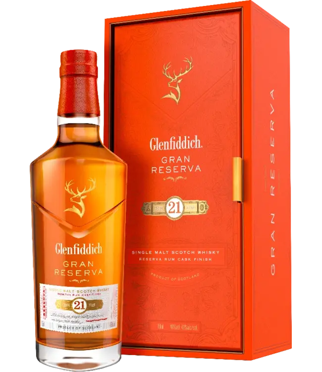 Glenfiddich 21 Years Gran Reserva Rum Cask Finish 0,70 ltr 43,2%