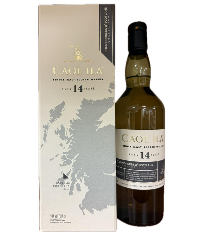 Caol Ila 14 Years Old Four Corners Of Scotland Collection 0,70 ltr 53%