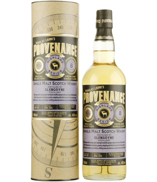 Glengoyne 8 Years Old Provenance 0,70 ltr 46%