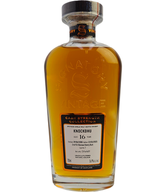 Knockdhu Knockdhu 2008 Signatory Cask Strength Cask 7 0,70 ltr 56,9%