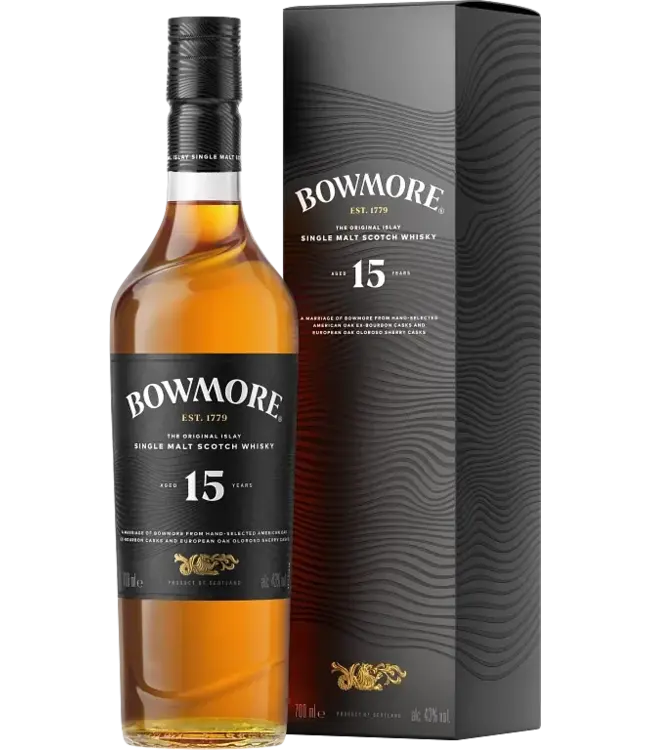 Bowmore 15 Years Old 0,70 ltr 43%