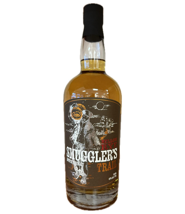 Smugglers Trail Mellow Rye Potstill Blended Dutch Whisky 0,70 ltr 43%