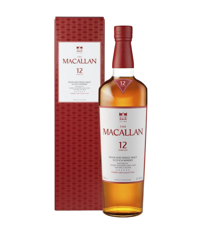 Macallan 12 Years Old Sherry Oak Cask 0,70 ltr 40%