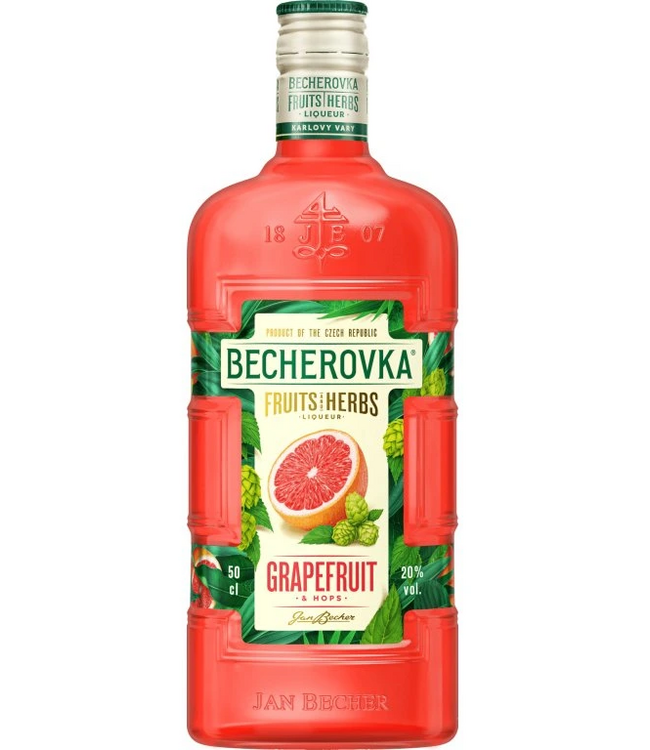 Becherovka Grapefruit & Hops 0,50 ltr 20%
