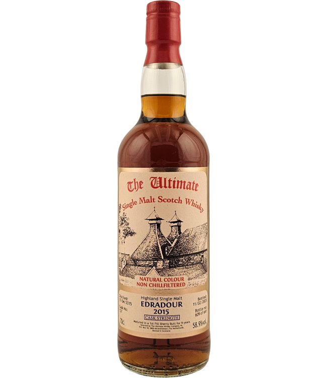Edradour 9 Years Old 2015 The Ultimate Selection Cask 137 0,70 ltr 58,9%