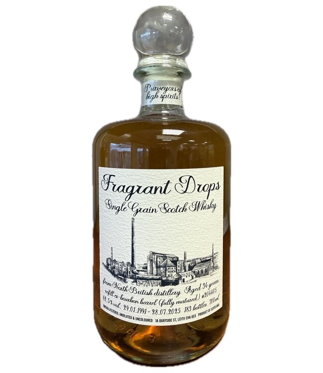 North British 34 Years Old 1991 Fragrant Drops 0,70 ltr 42,5%