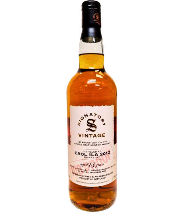 Caol Ila 2012 Signatory Vintage 100 Proof Edition #70 0,70 ltr 57,1%