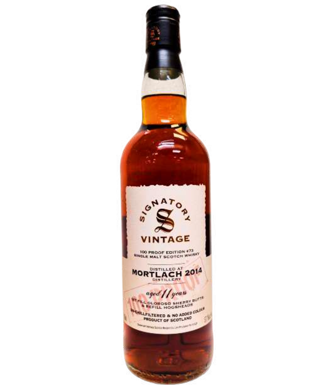 Mortlach 2014 Signatory Vintage 100 Proof Edition #73 0,70 ltr 57,1%
