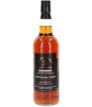 Speyside (M) 16 Years Old Signatory Vintage 100 Proof Edition Exceptional Cask #15 0,70 ltr 57,1%